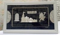 SIlver ram mandir with hanuman