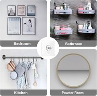 Wall Hangers Without Nails, Adhesive Wall Hooks