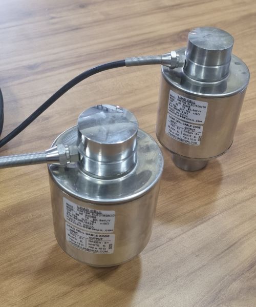 Rocker Pin Compression Load Cell - Stainless Steel, 30000kg Capacity | Hermetically Sealed, High Overload Protection, Ip68 Ingress Rating, Fast Response