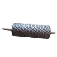 Mild Steel Belt Conveyor Head Pulley - Color: Silver