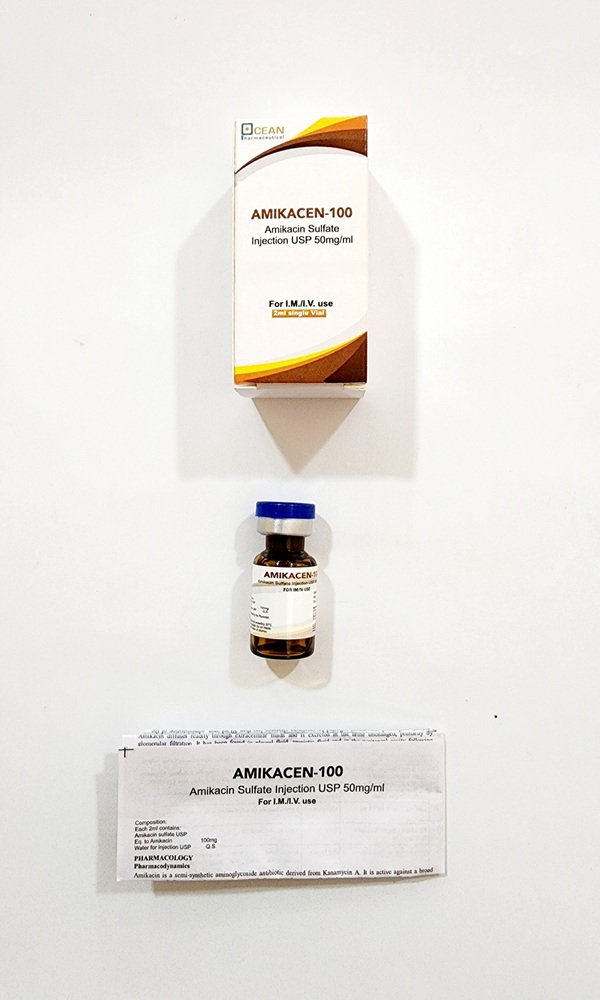 अमाइकासिन सल्फेट इंजेक्शन - ओसियन फार्मास्यूटिकल