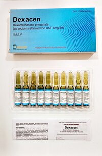 Dexamethasone Phosphate Injection 8mg /2ml - Brand Name: Dexacen-8