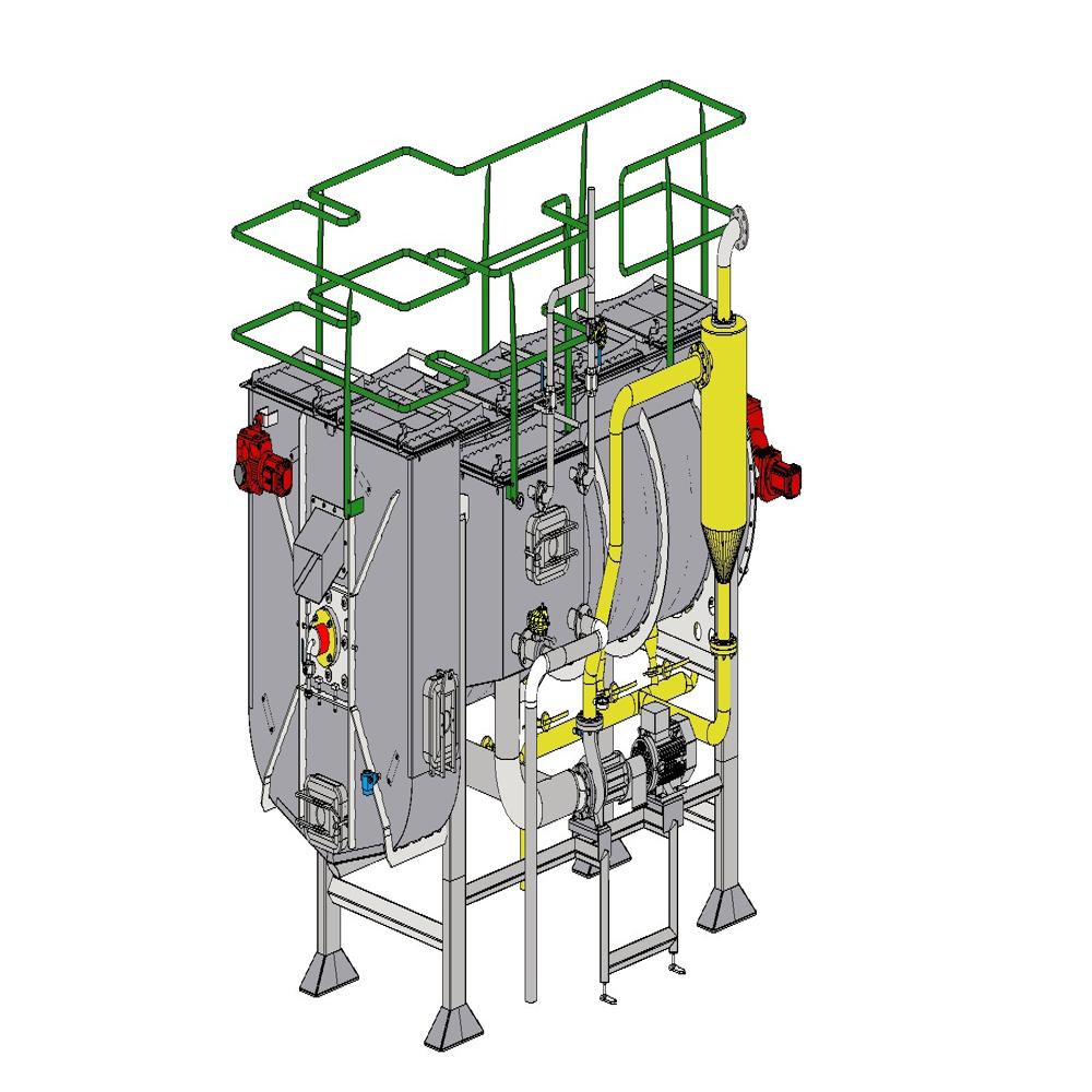 Screw Blancher - Feature: High Efficiency