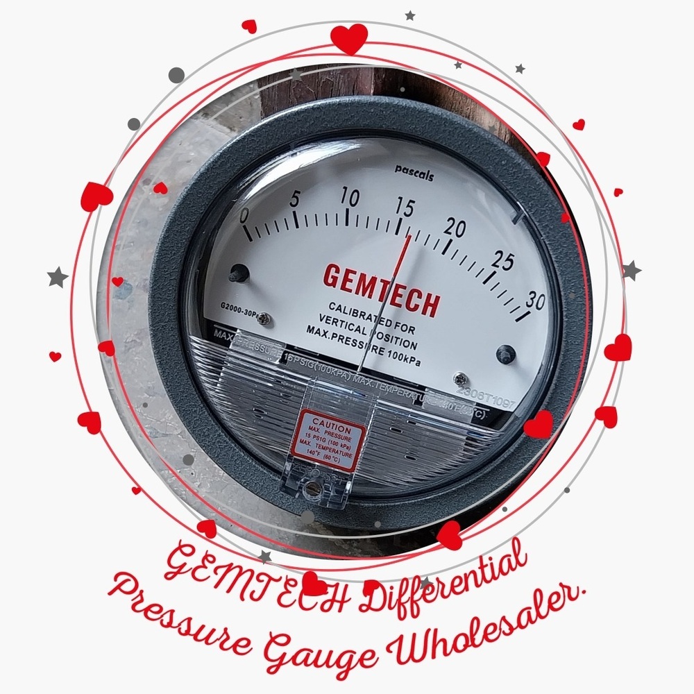 Gemtech Differential Pressure Gauge In Gurugram Haryana