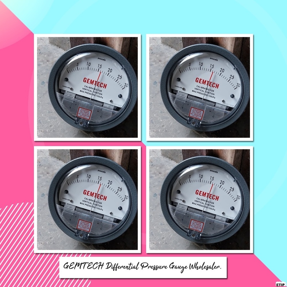 Gemtech Differential Pressure Gauge In Tumkur Karnataka