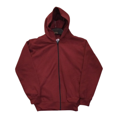 Maroon Zipper Hoodies