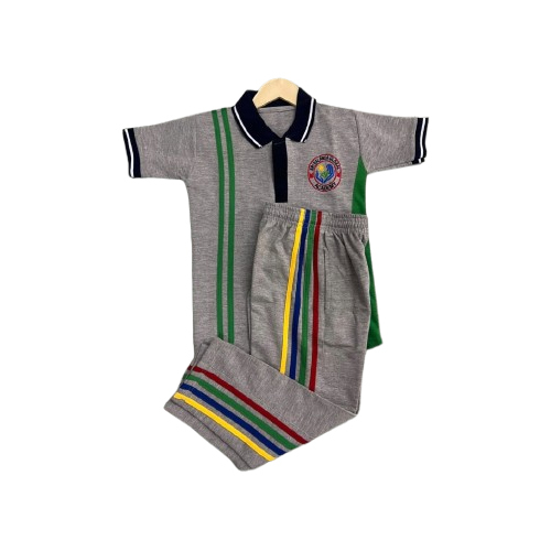 Kids School Sports T-Shirt And Lower