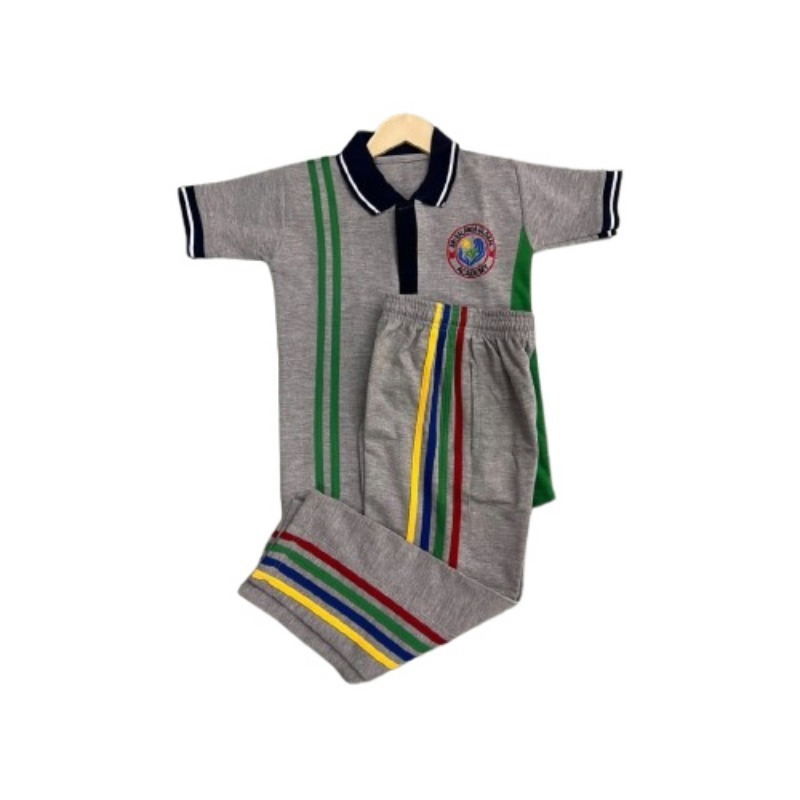 Kids School Sports T-Shirt And Lower - Color: Different Available