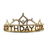 Metal Party Crown - Application: Birthday