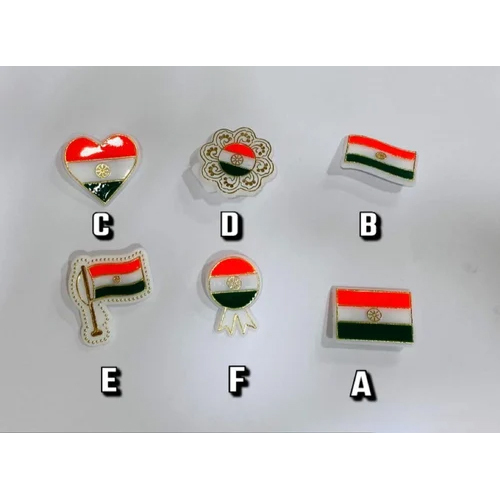 Indian Flag Badge