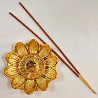 Pooja Agarbatti Stand - Color: Golden