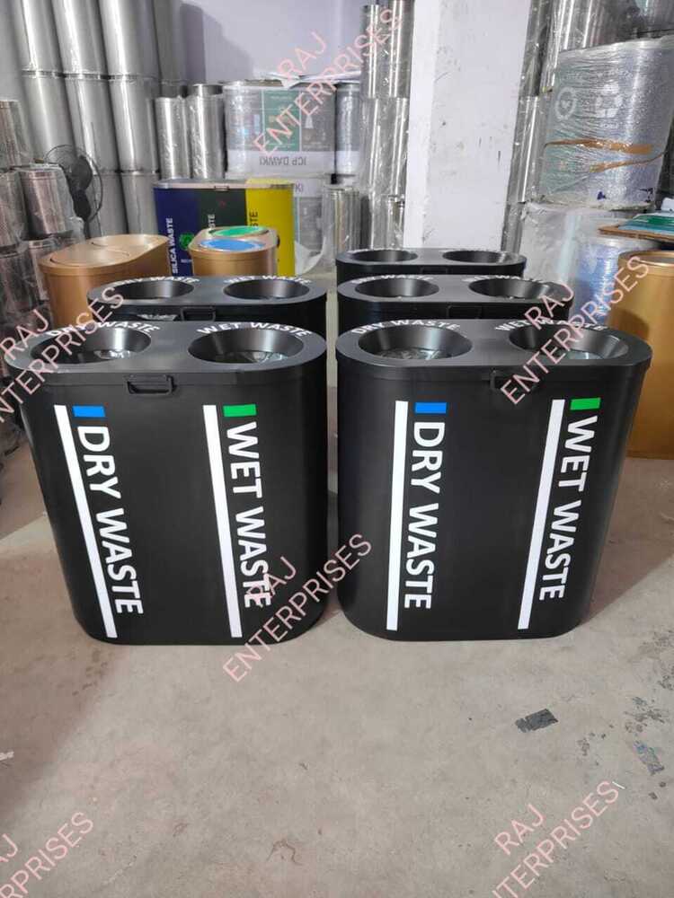 2in1 Dustbin (Stainless Steel)