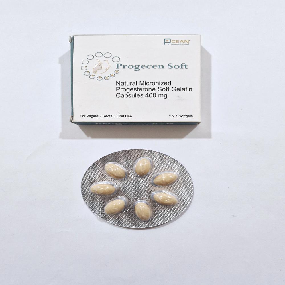 Natural Micronized Progesterone Soft Gelatin 400mg Capsule