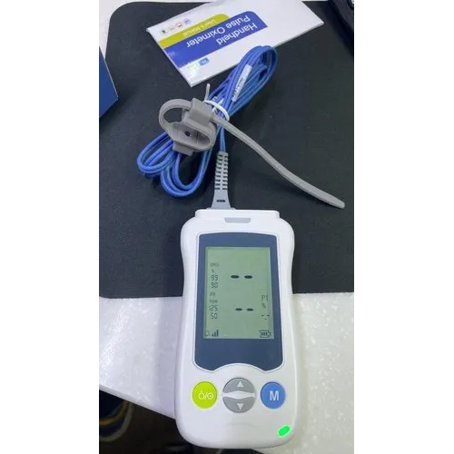 Handheld Pulse Oximeter - Color: White