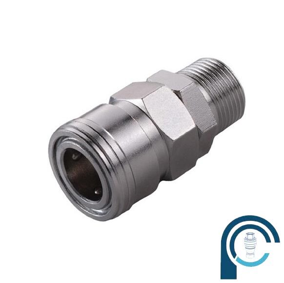 Male Coupler - Application: A C Piping Systems A C Pneumatics
