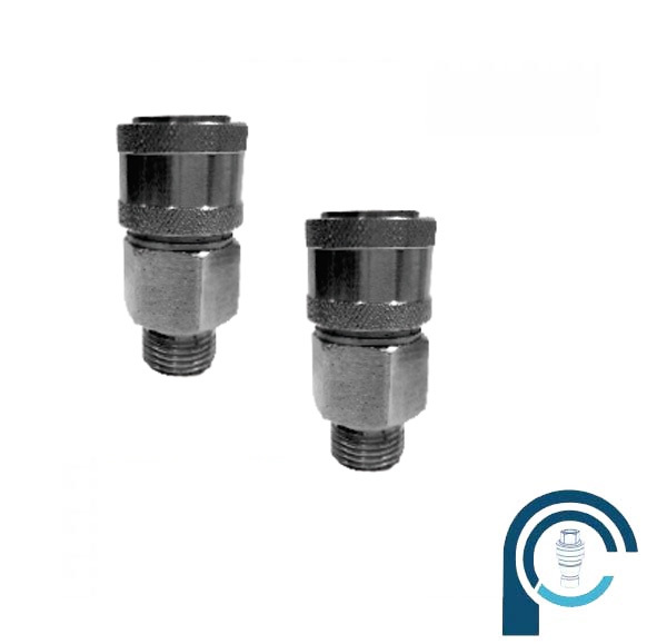 Male Coupler - Application: A C Piping Systems A C Pneumatics