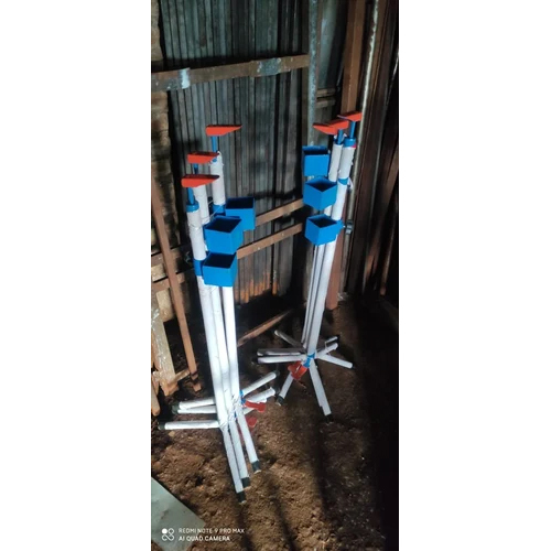 Ss Sterillium Stand - Mild Steel, Standard Size, Silver Color | Single-use Design For All Ages In Industrial Settings