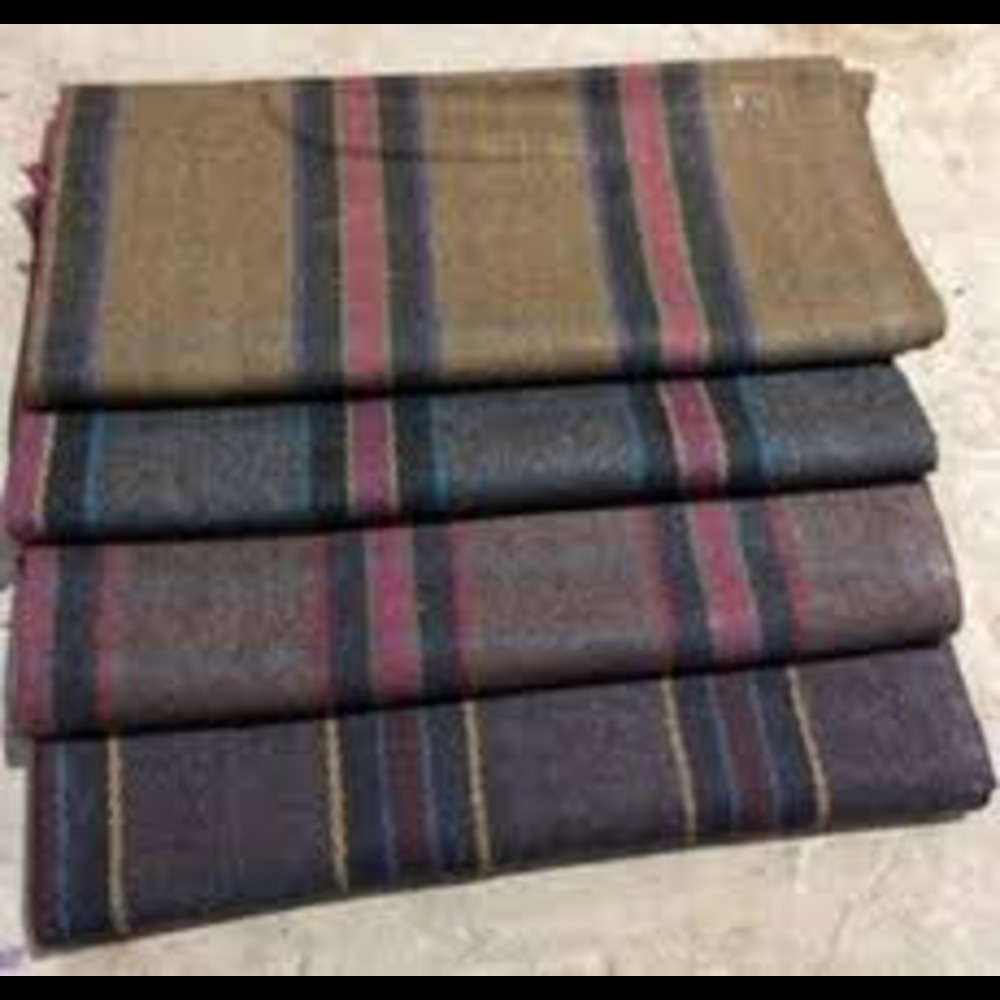 1kg Shoddy Check Single Woolen Blanket