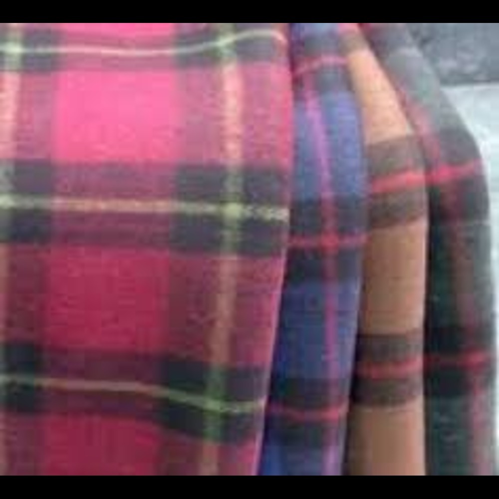 1kg Shoddy Check Single Woolen Blanket