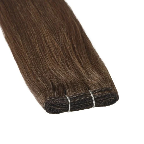Premium Remy Natural Color Straight Weft Hair Extensions Natural Color  Brazilian Hair Bundles