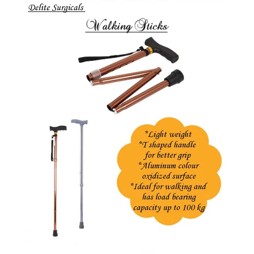 Ws 121 Walking Stick - Color: Brown