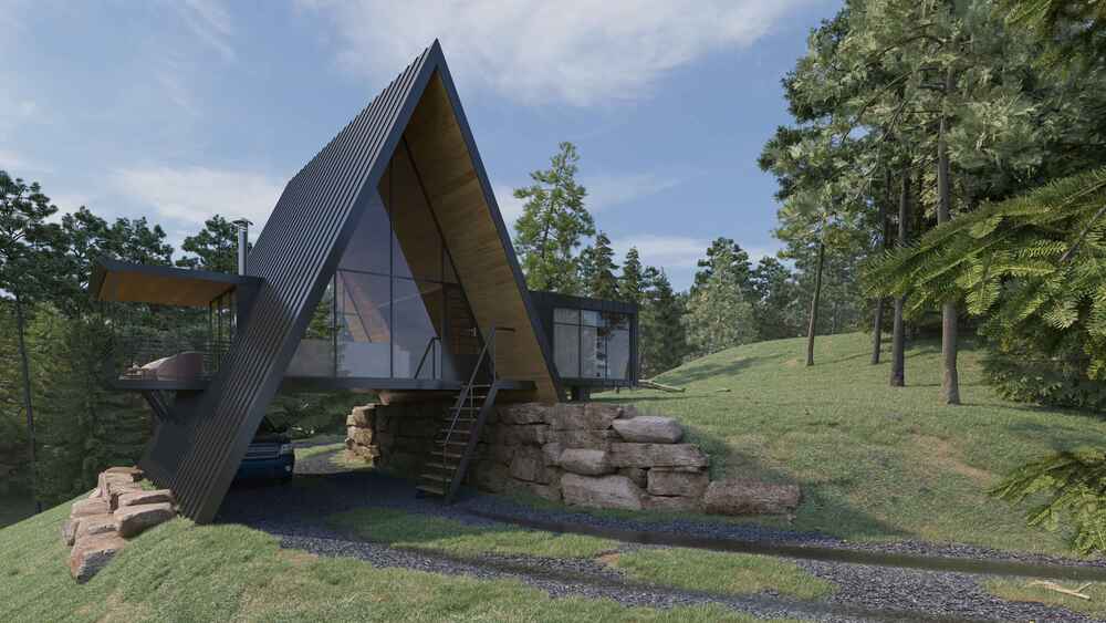 Prefabricated cottage