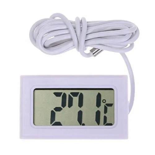 Refrigerator Thermometer - Color: White