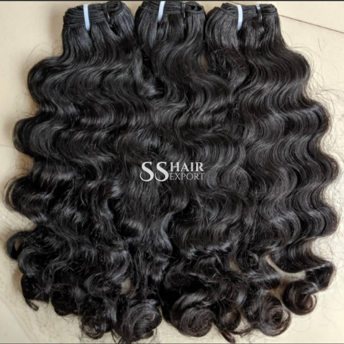 Wet and Wavy Bundles Human Hair Sew In Weaves Weft Extensions