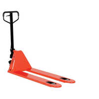 Low Profile Pallet Truck - Standard Size, Red And Black | Ac Motors Powered, Durable For Industrial Material Handling, 1-year Warranty