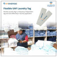 Flexible Uhf Laundry Tags - Dimension (l*w*h): 54 X 16 X 2.2 Mm Millimeter (mm)