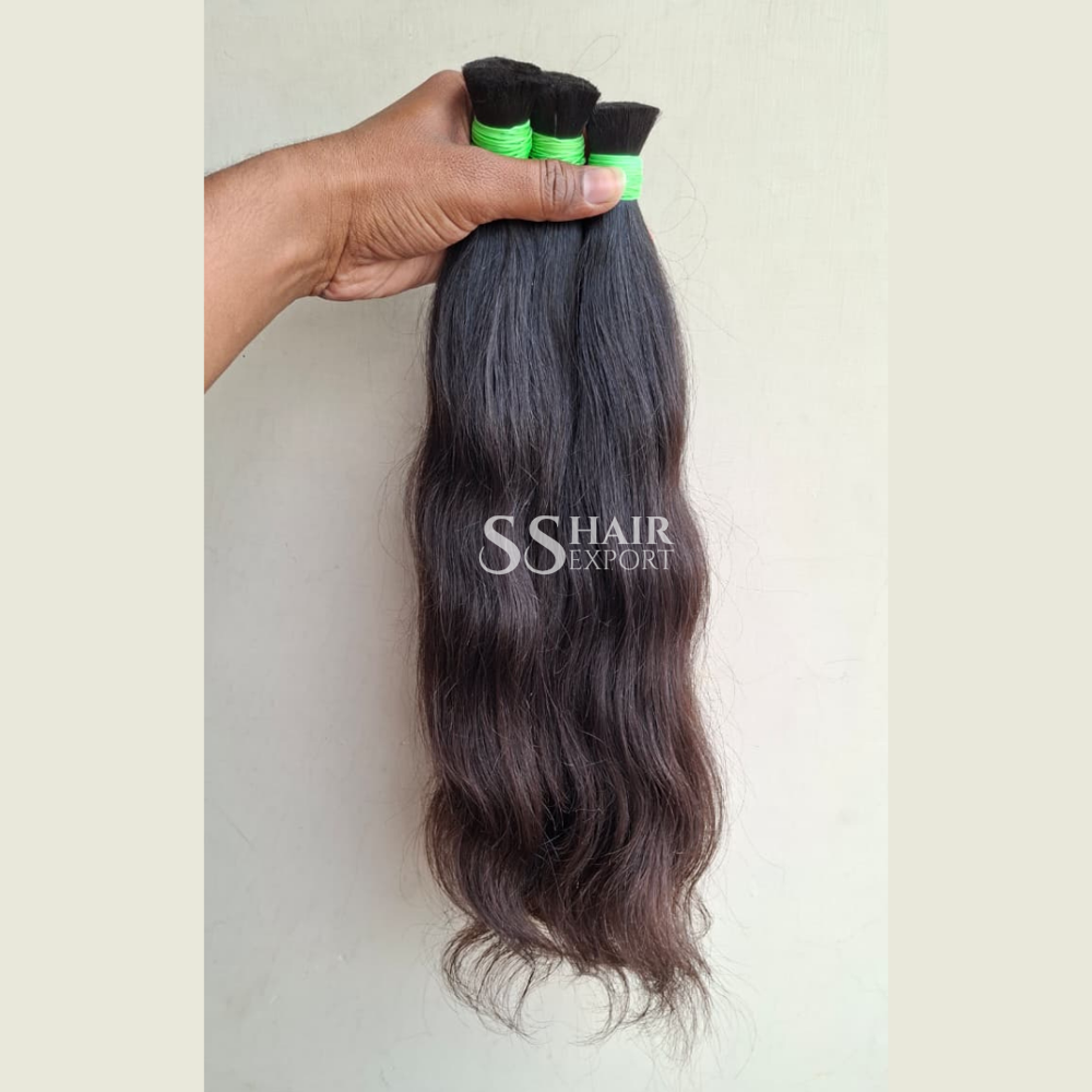 12a 26inch Raw Human Hair Extensions Indian Hair Natural Weaving - Application: Profesional