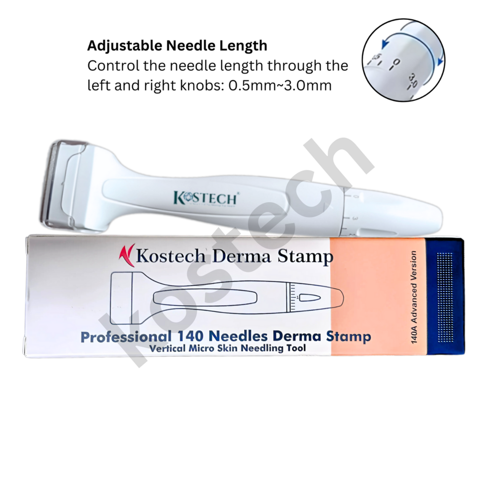 Adjustable Derma Stamp - Color: White