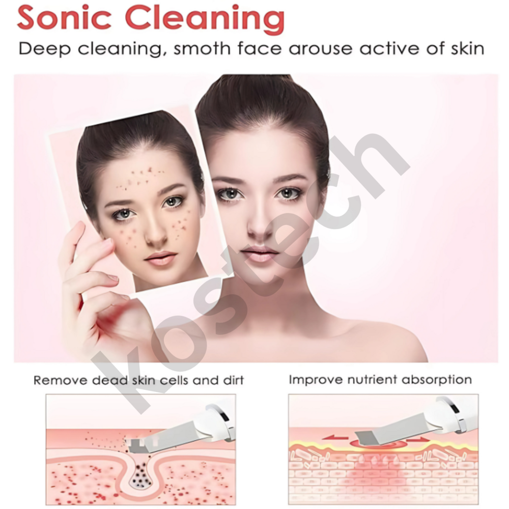 Ultrasonic Facial Scrubber
