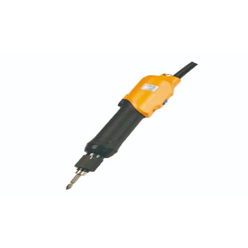 Electric Screwdriver - Mild Steel, Standard Size, Black | 100w Rated Input Power, 50hz Frequency, 6-month Warranty For Industrial Use