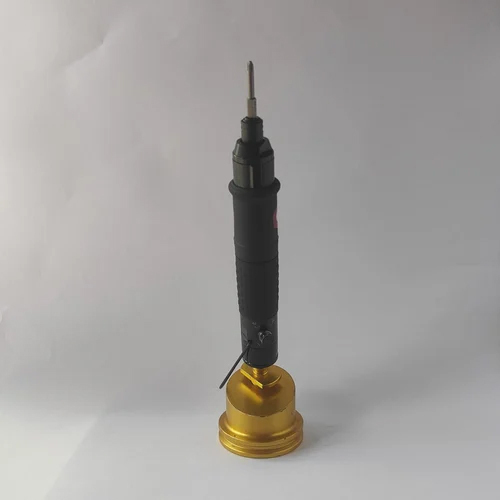 Electric Screwdriver - Mild Steel, Standard Size, Black | 100w Rated Input Power, 50hz Frequency, 6-month Warranty For Industrial Use