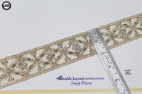 embroidery stone moti lace