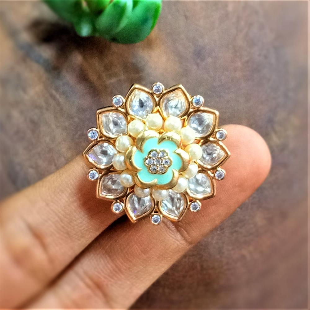 Kundan Finger Rings - Color: All Color