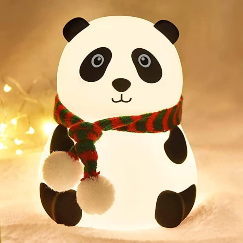 Cute Panda Night Light, Cute Night Light for Kids, Color Change