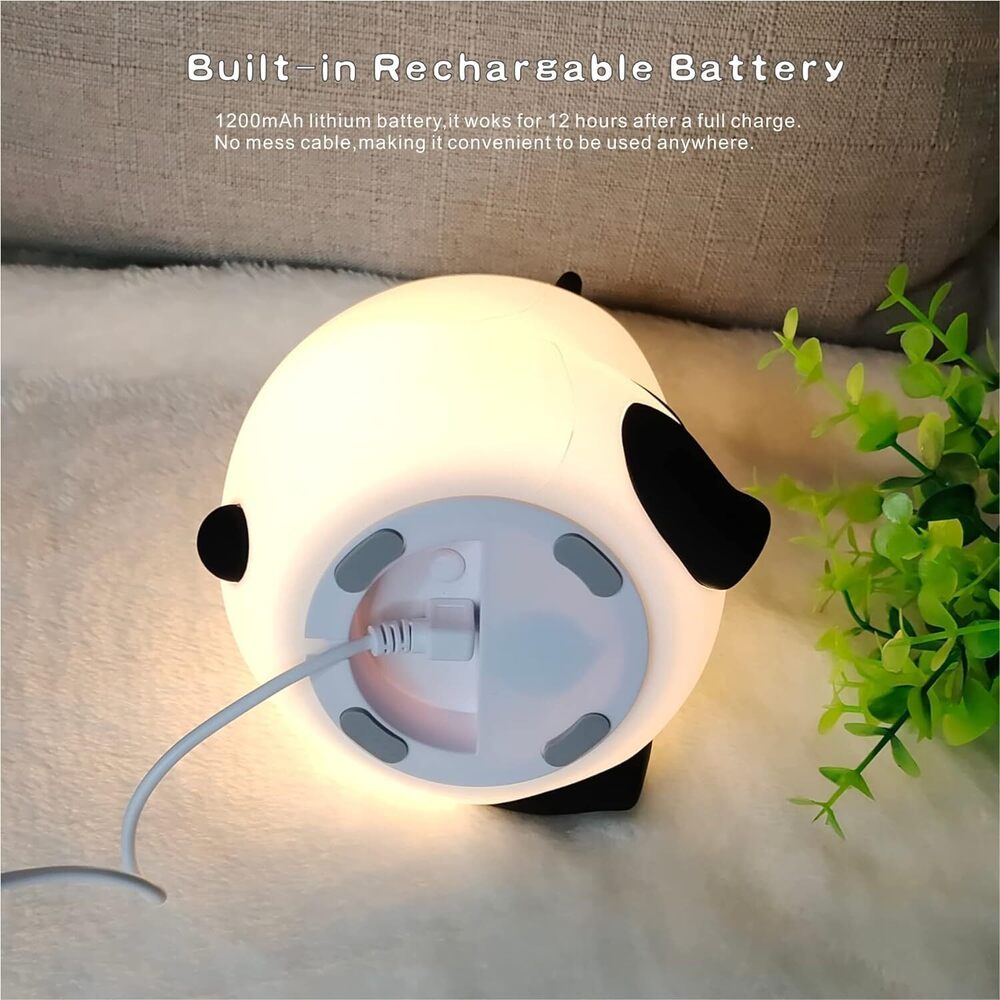 Cute Panda Night Light, Cute Night Light for Kids, Color Change