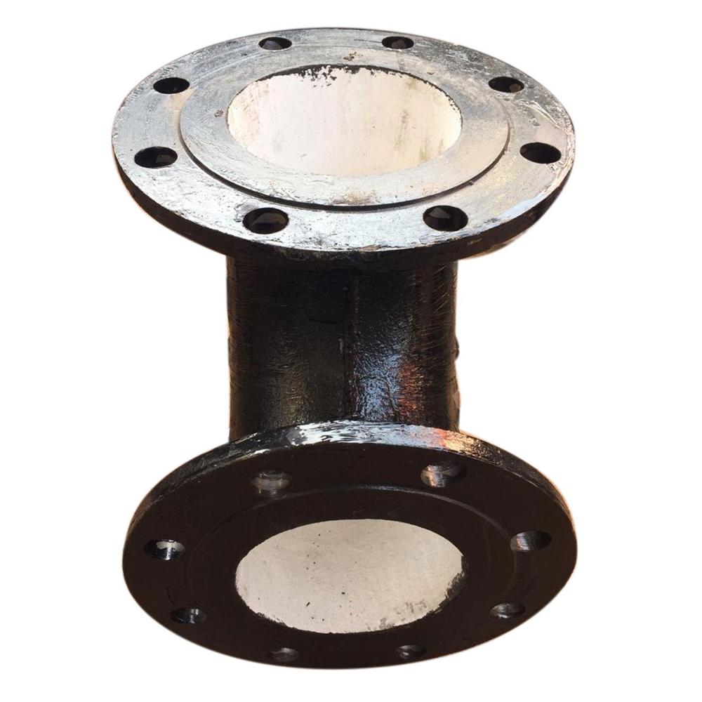 Ductile Iron Double Flanged Bend - Color: Black