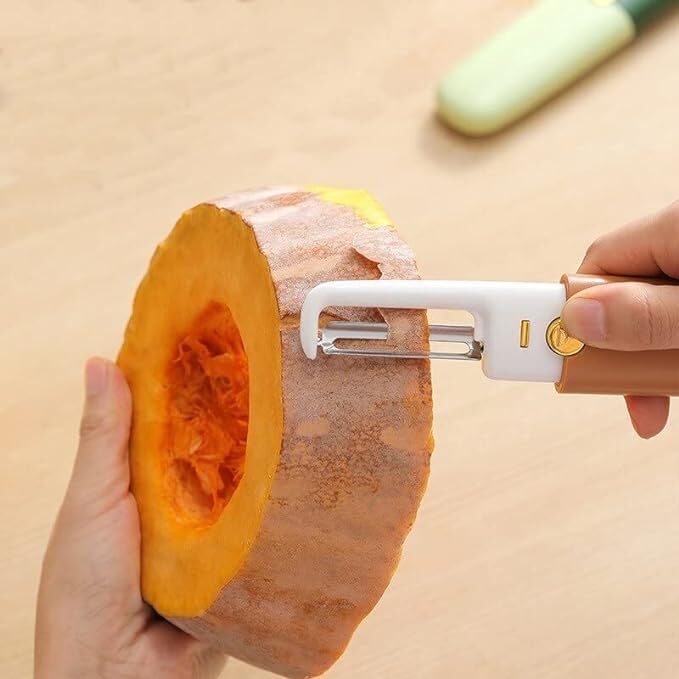 Potato Peeler with Knife Stainless Steel Portable Knife Peeler Set Vegetable