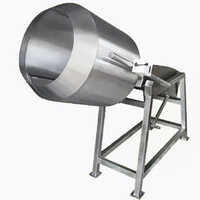 Masala Mixing Machine - Stainless Steel, Silver Color | Semi-automatic, 380 Volt, 1-year Warranty, Efficient Mixing Features