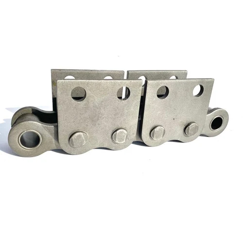Bag Stacker Conveyor Chain - Color: Silver