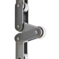 Double Pitch Roller Chain - Color: Silver