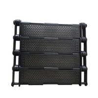 Slat Conveyor Belt - Color: Black