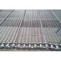 Gi Wire Mesh Conveyor Belts - Color: Silver