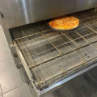 Enrober Conveyor Belt - Color: Silver