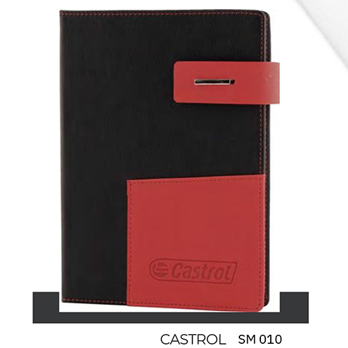 Sm010 Castrol 24X7 A5 Premium Notebook - Binding: Available