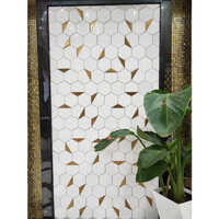 Imported Marble Mosaics Tiles - Color: Whites