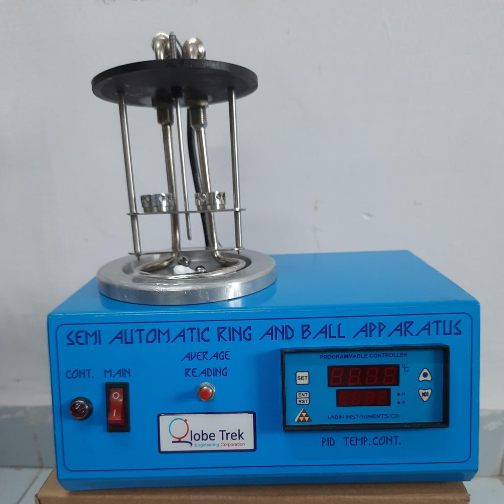 Semi Automatic Ring and Ball Apparatus for Bitumen Testing manufacturer